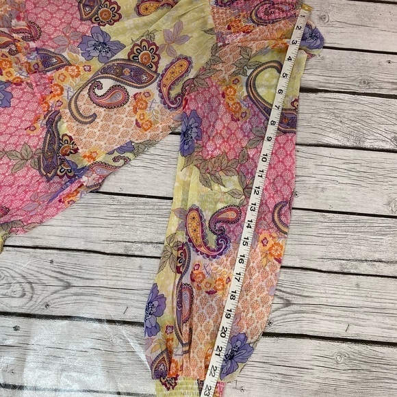 FATE Paisley Smocked Mini Dress - Picture 9 of 15